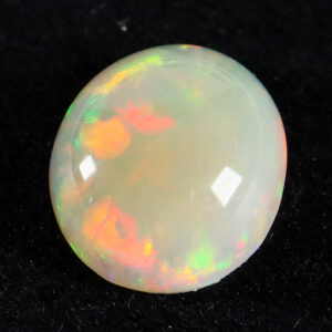 Solid Dark Crystal Opal - 0.8 cts - Coober Pedy Australia