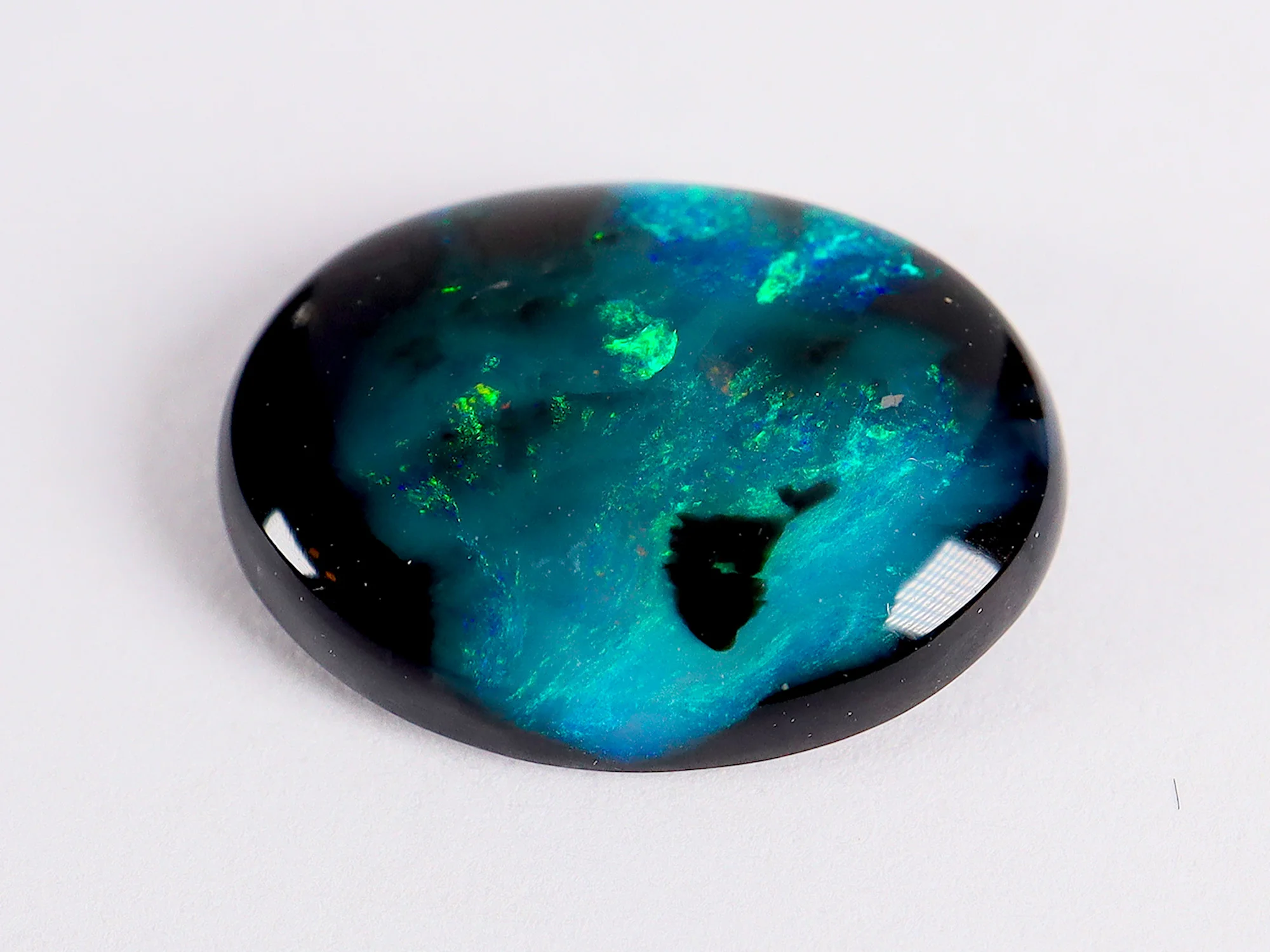 Lightning Ridge Australia - Solid Black Opal - 1.9 cts - Image 5