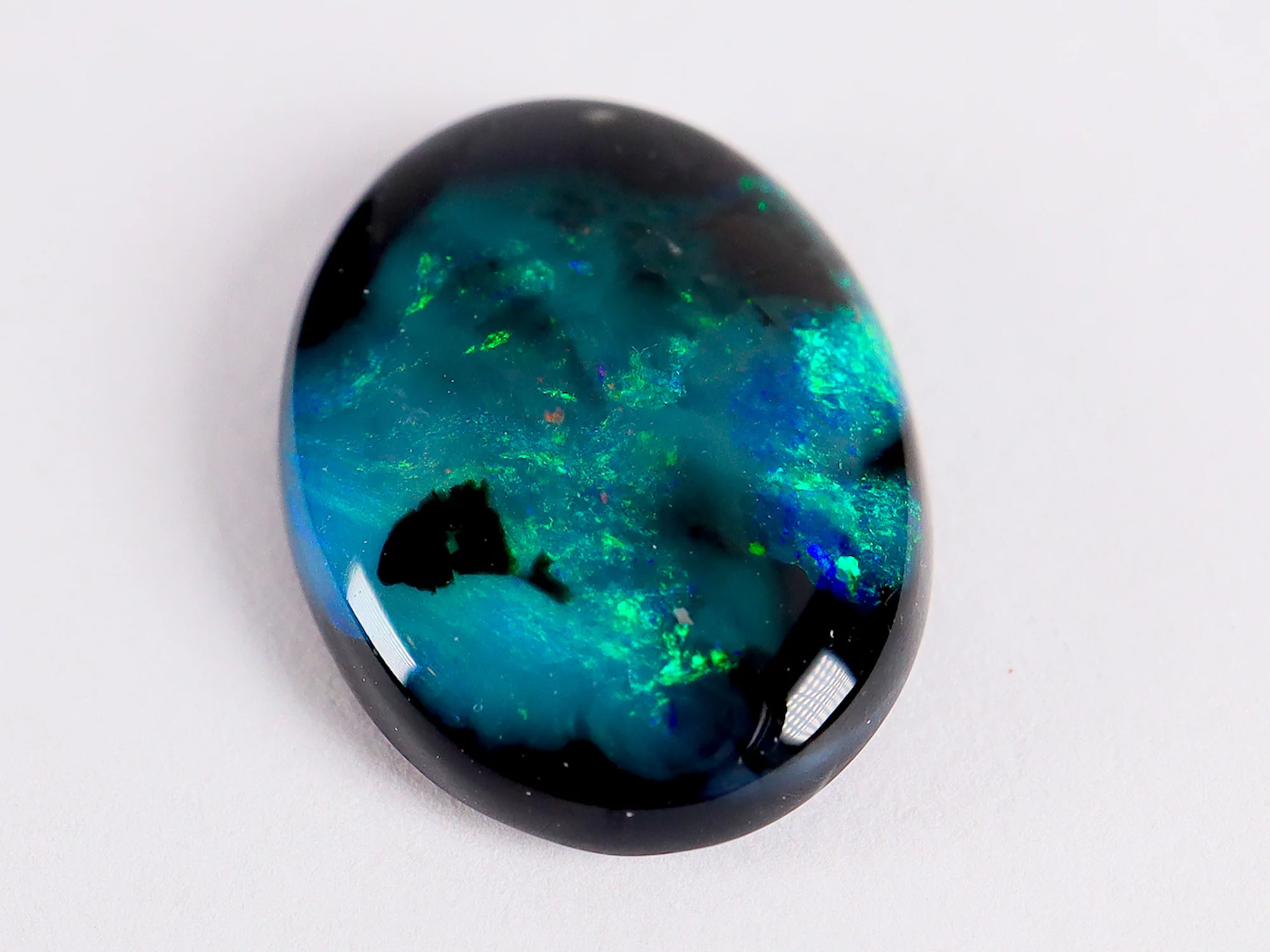 Lightning Ridge Australia - Solid Black Opal - 1.9 cts - Image 4
