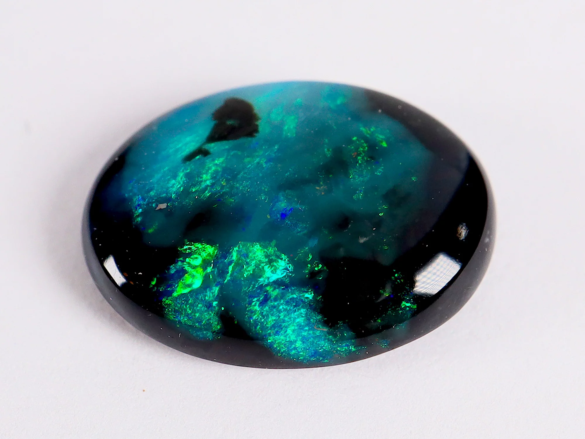 Lightning Ridge Australia - Solid Black Opal - 1.9 cts - Image 8