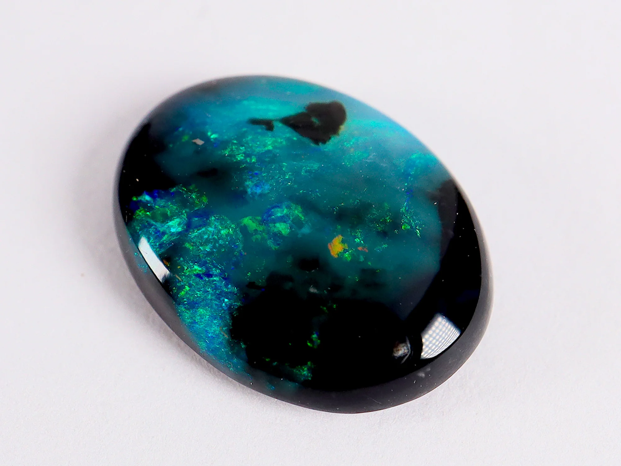 Lightning Ridge Australia - Solid Black Opal - 1.9 cts - Image 7