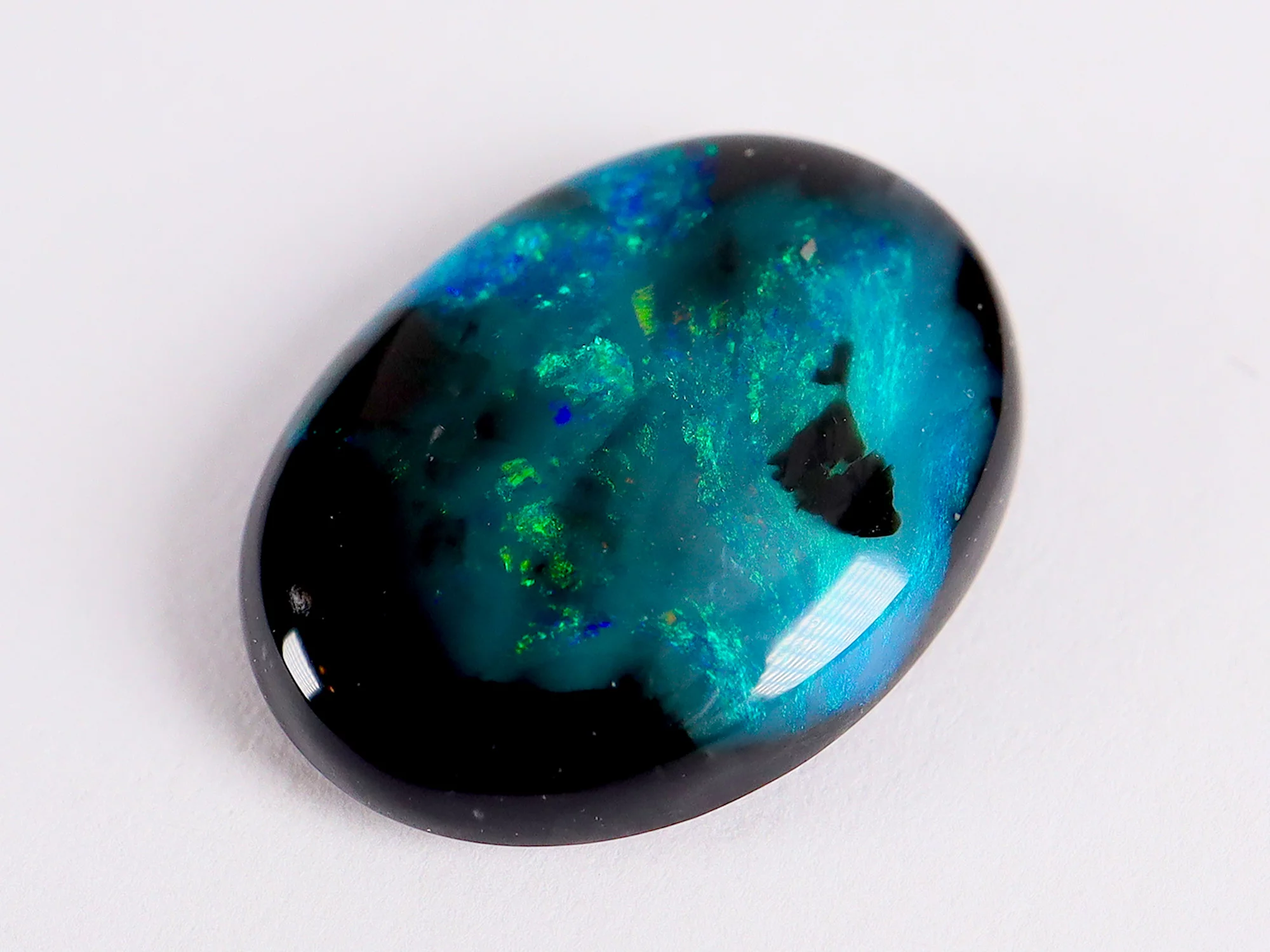 Lightning Ridge Australia - Solid Black Opal - 1.9 cts - Image 6