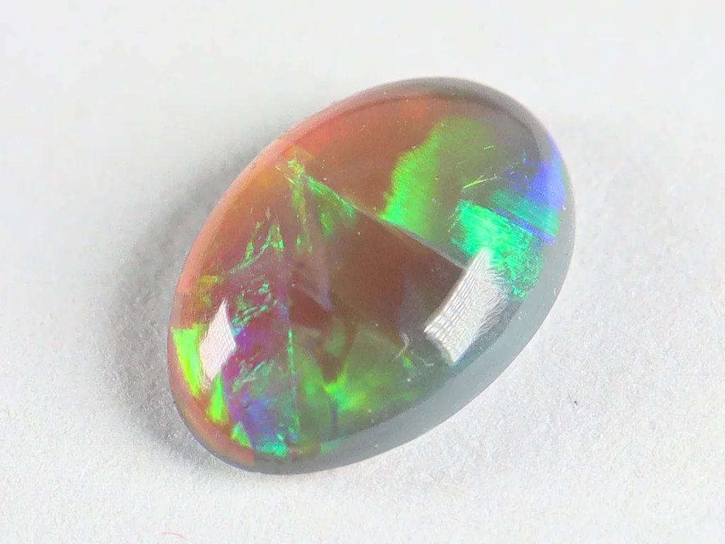 Dark Crystal Opal - 0.3 cts - Lightning Ridge Australia - Image 8
