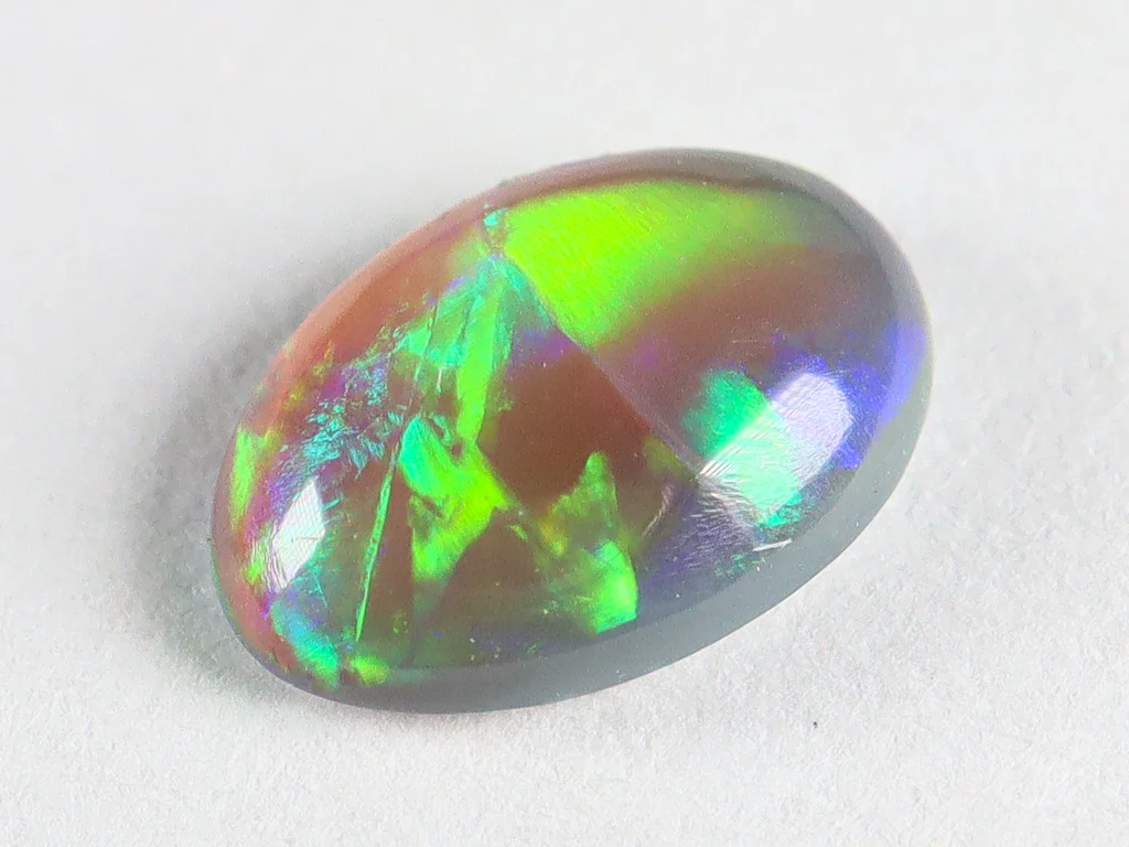 Dark Crystal Opal - 0.3 cts - Lightning Ridge Australia - Image 7