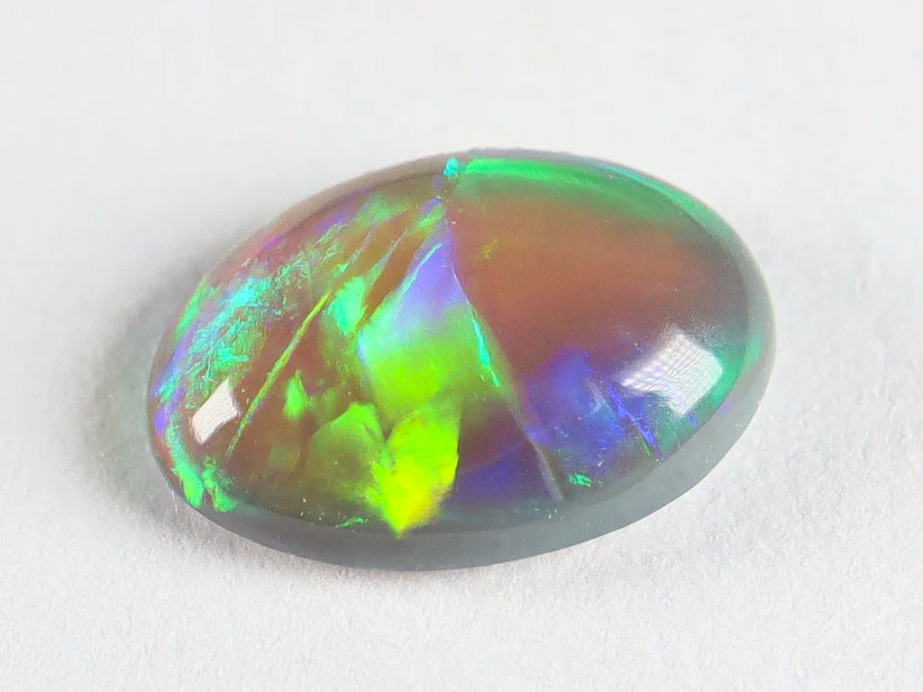Dark Crystal Opal - 0.3 cts - Lightning Ridge Australia - Image 6