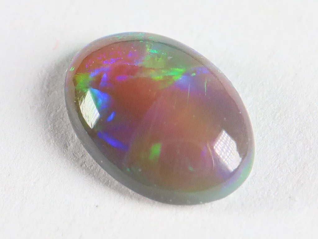 Dark Crystal Opal - 0.3 cts - Lightning Ridge Australia - Image 5