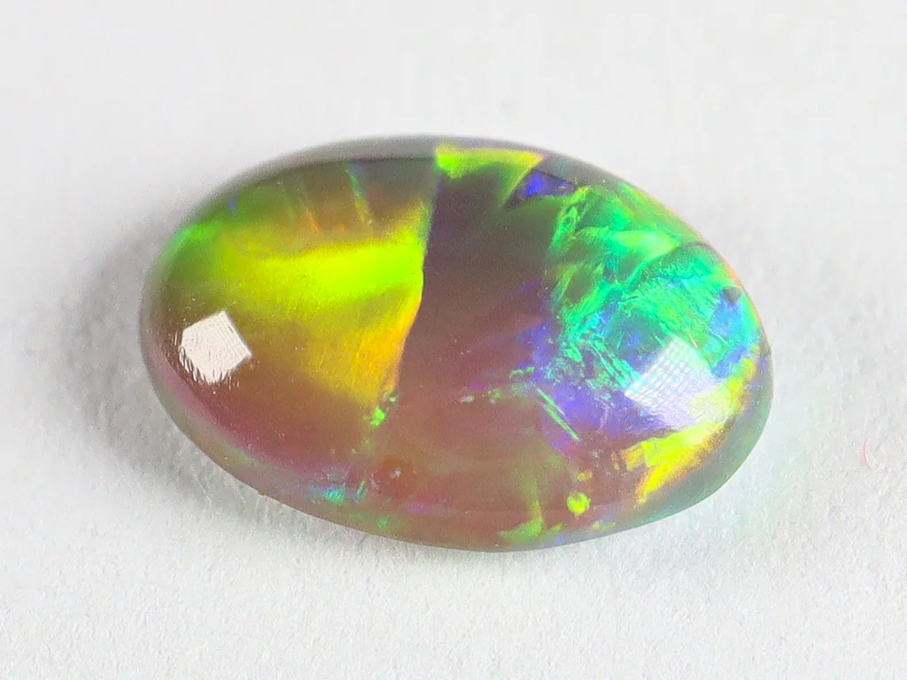 Dark Crystal Opal - 0.3 cts - Lightning Ridge Australia - Image 3