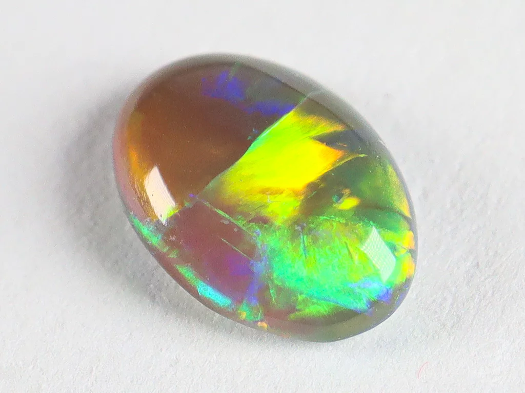 Dark Crystal Opal - 0.3 cts - Lightning Ridge Australia - Image 2