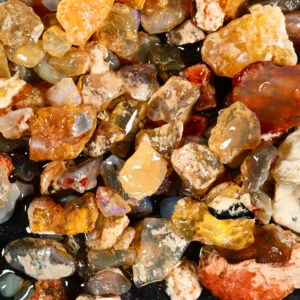 Amber (Honey) Rough Opal - Lightning Ridge Australia