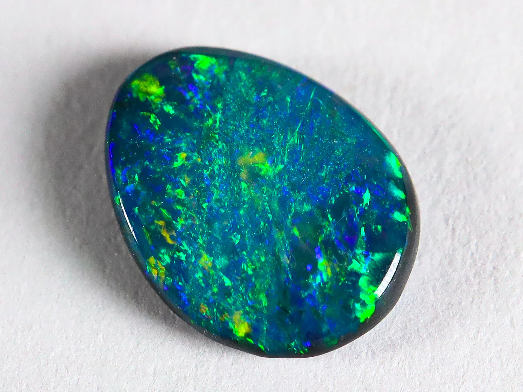 Natural Black Opal - 0.55 cts - Lightning Ridge Australia - Image 8