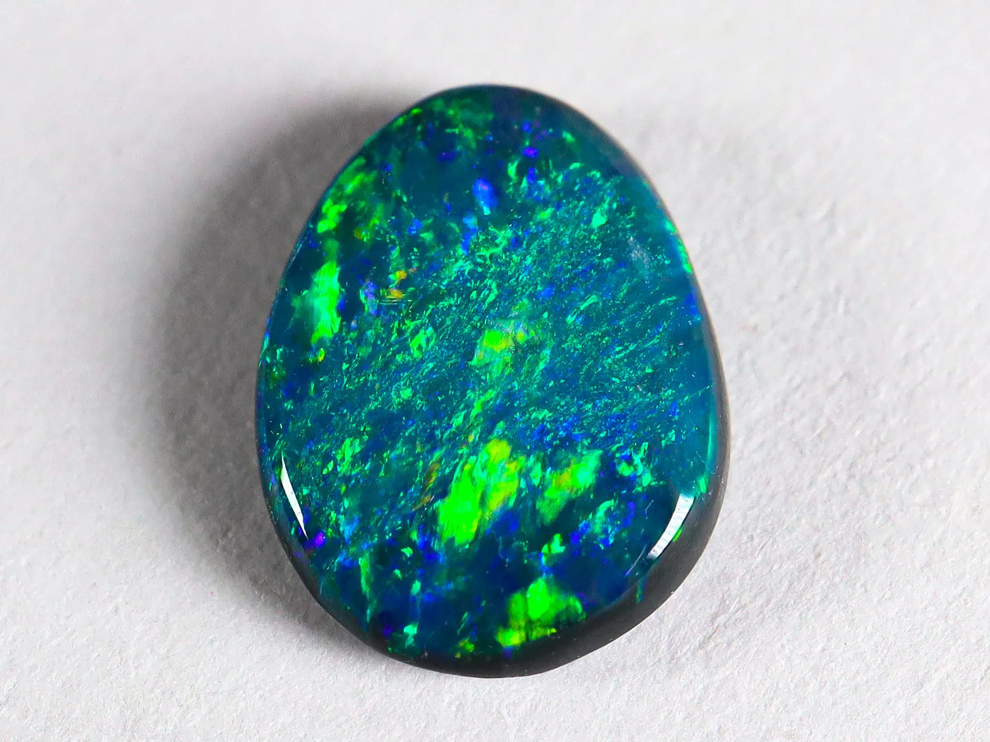 Natural Black Opal - 0.55 cts - Lightning Ridge Australia - Image 7