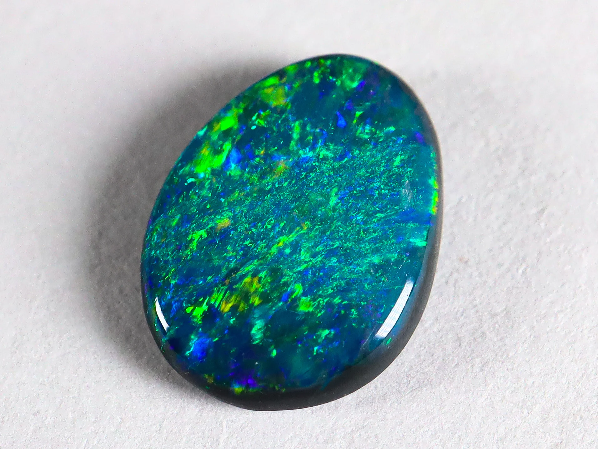 Natural Black Opal - 0.55 cts - Lightning Ridge Australia - Image 6