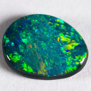 Natural Black Opal - 0.55 cts - Lightning Ridge Australia