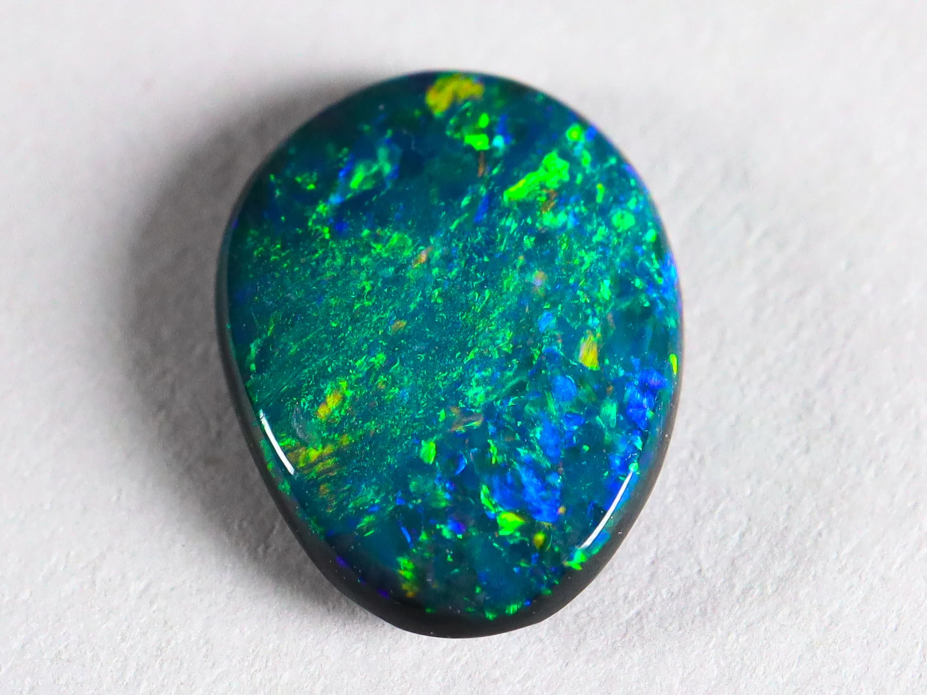 Natural Black Opal - 0.55 cts - Lightning Ridge Australia - Image 3