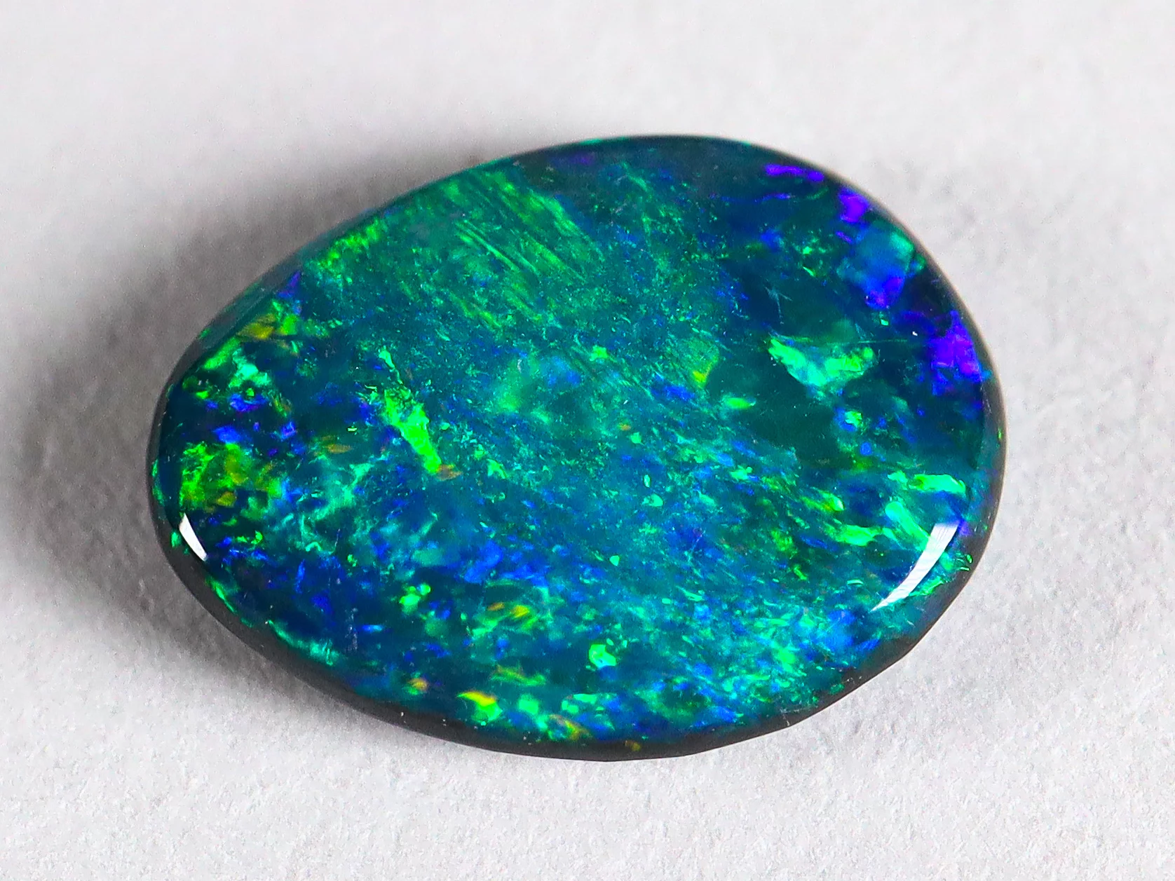 Natural Black Opal - 0.55 cts - Lightning Ridge Australia - Image 5