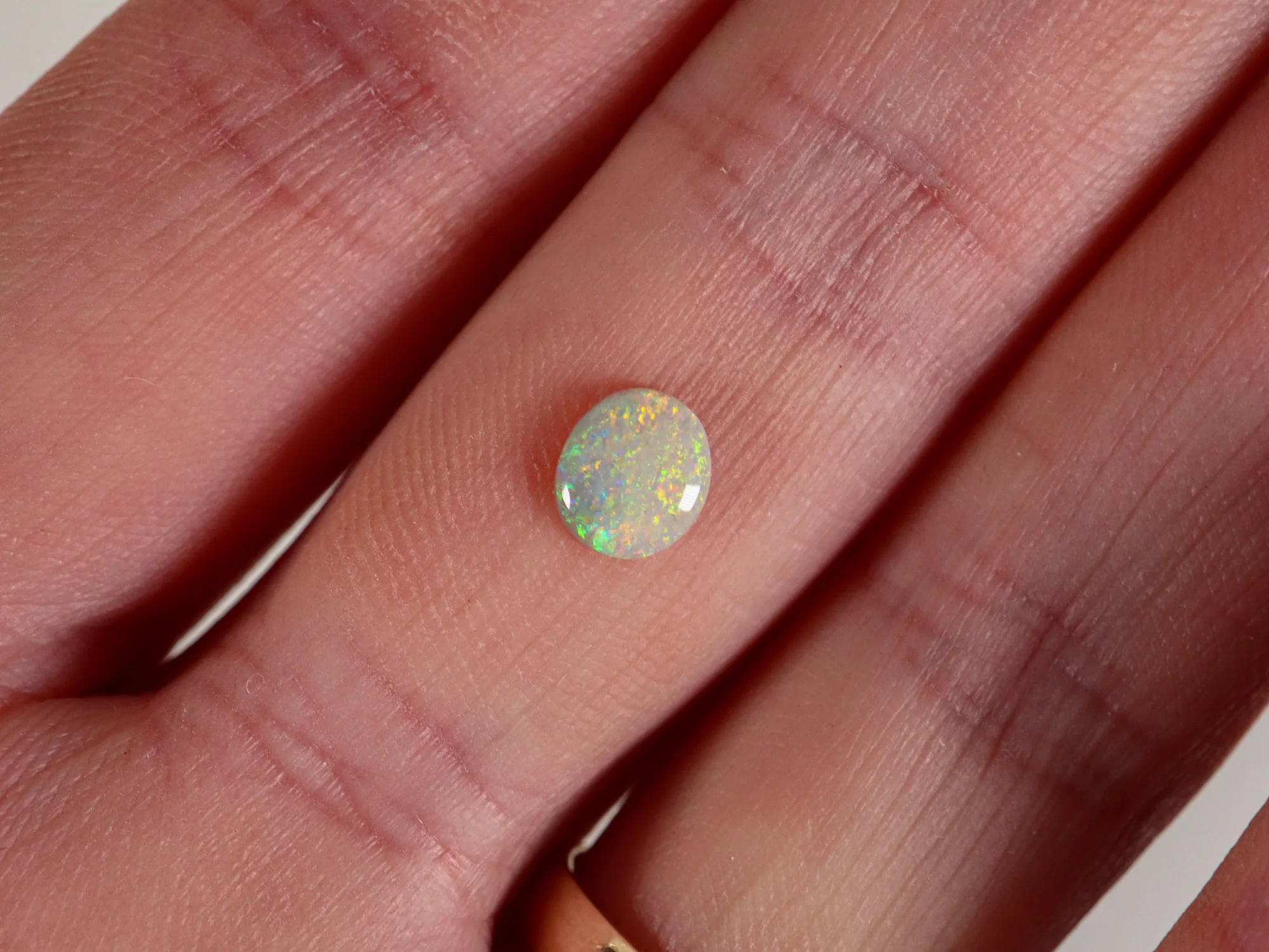 Natural Crystal Opal - 0.42 cts - Lightning Ridge Australia - Image 7