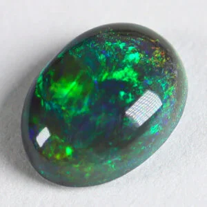 Natural Black Crystal Opal - 0.45 cts - Lightning Ridge Australia