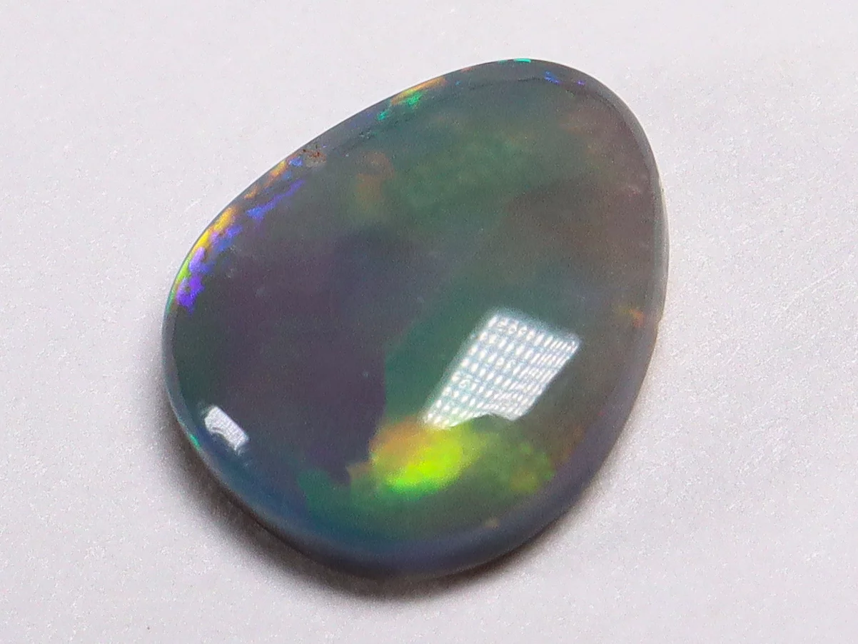 Natural Black Opal - 0.49 cts - Lightning Ridge Australia - Image 8