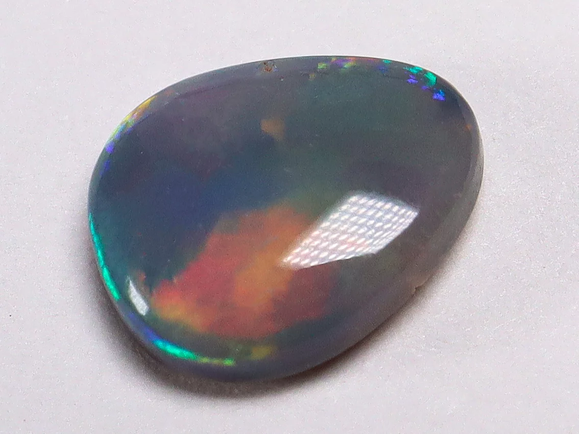 Natural Black Opal - 0.49 cts - Lightning Ridge Australia - Image 7