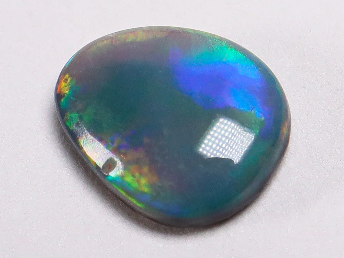 Natural Black Opal - 0.49 cts - Lightning Ridge Australia - Image 5