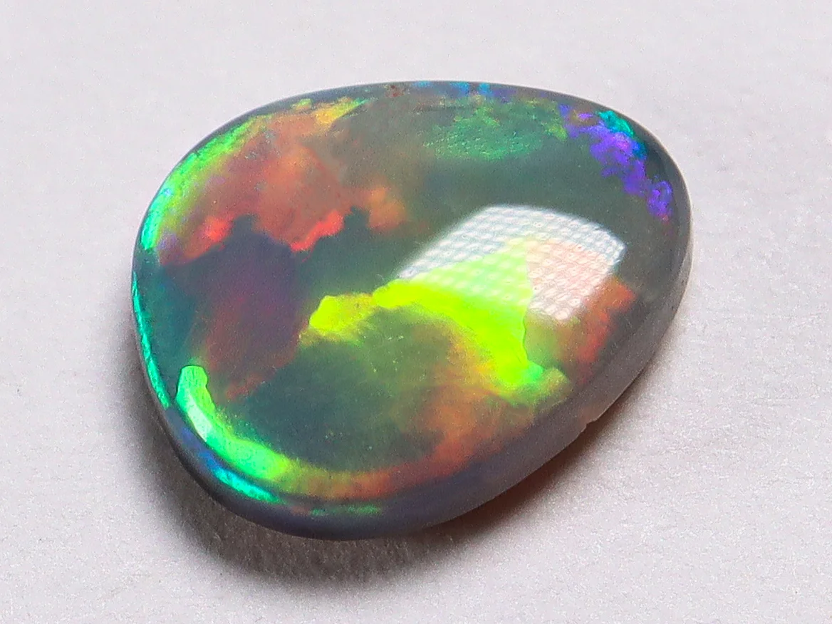 Natural Black Opal - 0.49 cts - Lightning Ridge Australia - Image 2
