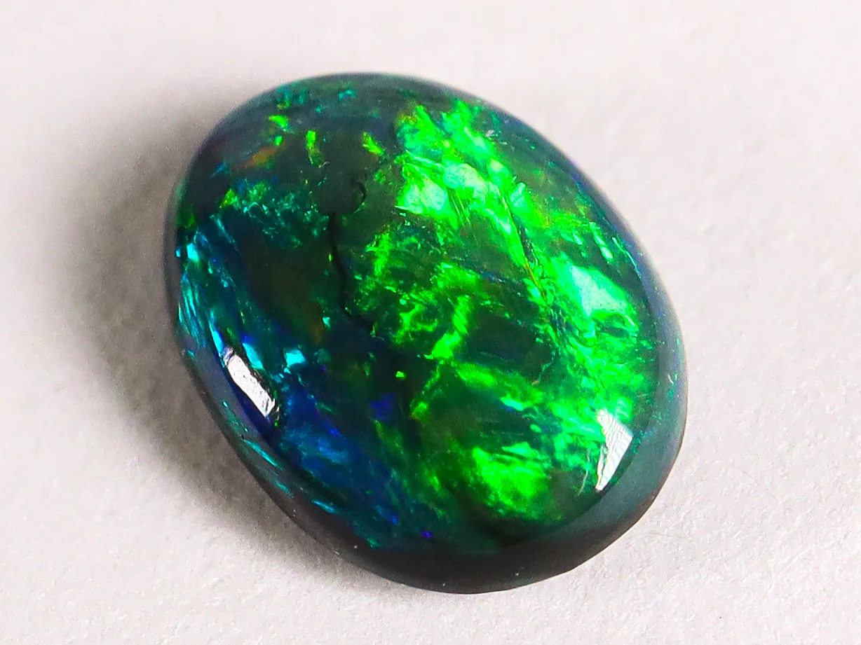 Lightning Ridge Australia - Natural Black Opal - 0.31 cts