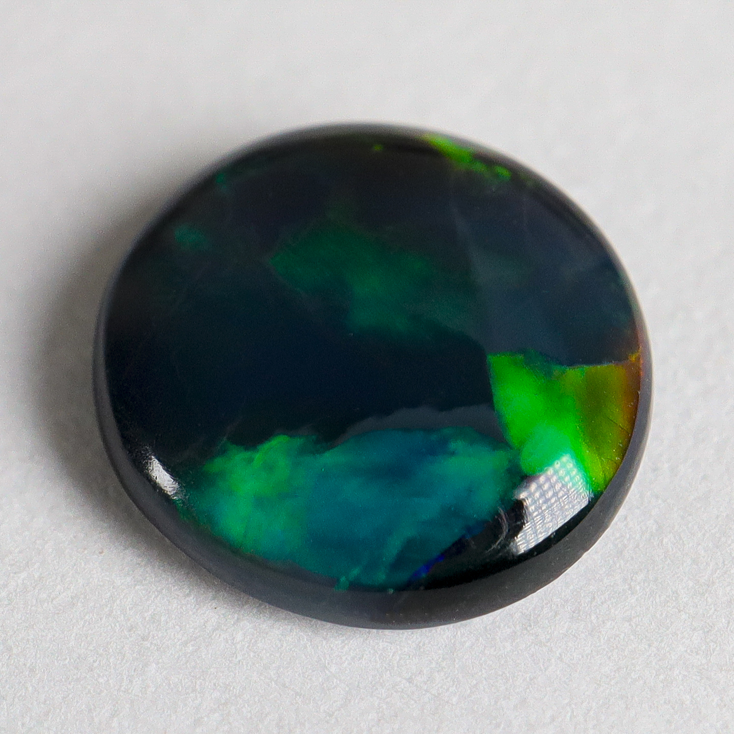 Lightning Ridge Australia - Natural Black Opal - 0.65 cts - Image 3
