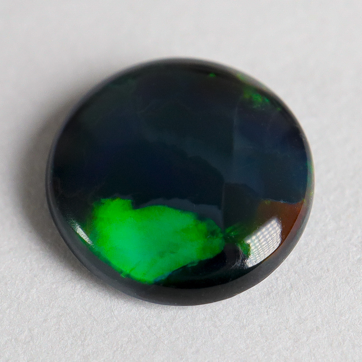 Lightning Ridge Australia - Natural Black Opal - 0.65 cts - Image 5