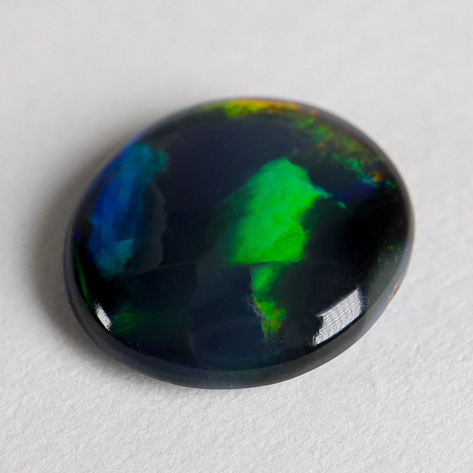 Lightning Ridge Australia - Natural Black Opal - 0.65 cts - Image 2