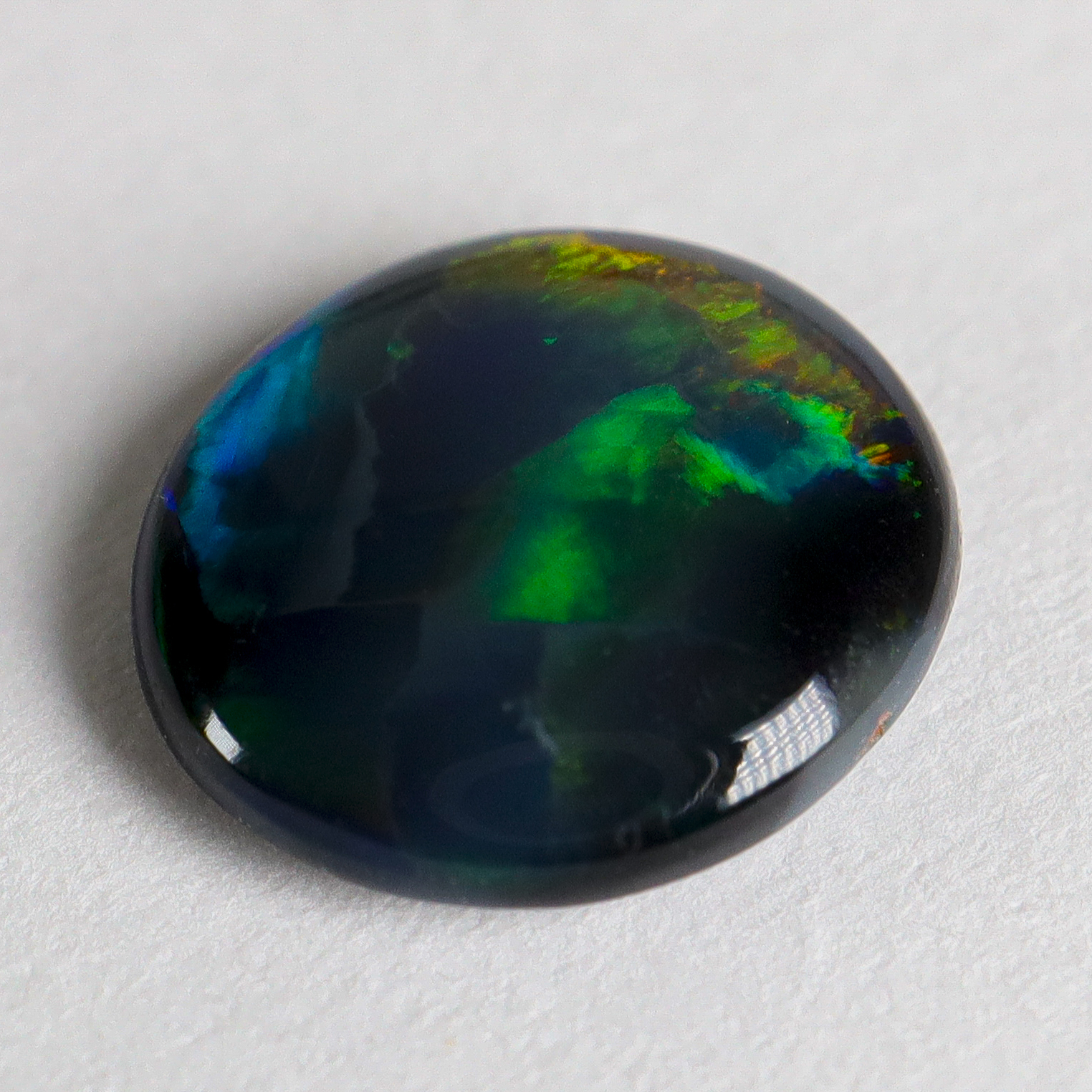 Lightning Ridge Australia - Natural Black Opal - 0.65 cts - Image 6