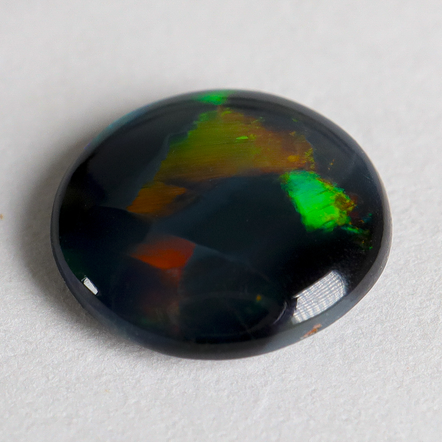 Lightning Ridge Australia - Natural Black Opal - 0.65 cts