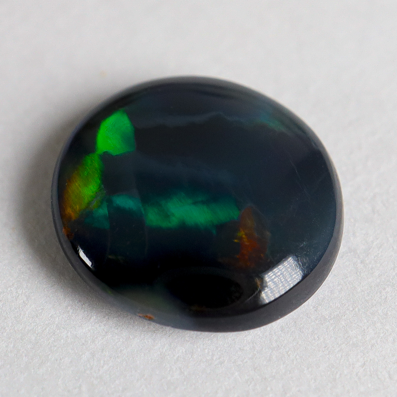 Lightning Ridge Australia - Natural Black Opal - 0.65 cts - Image 7