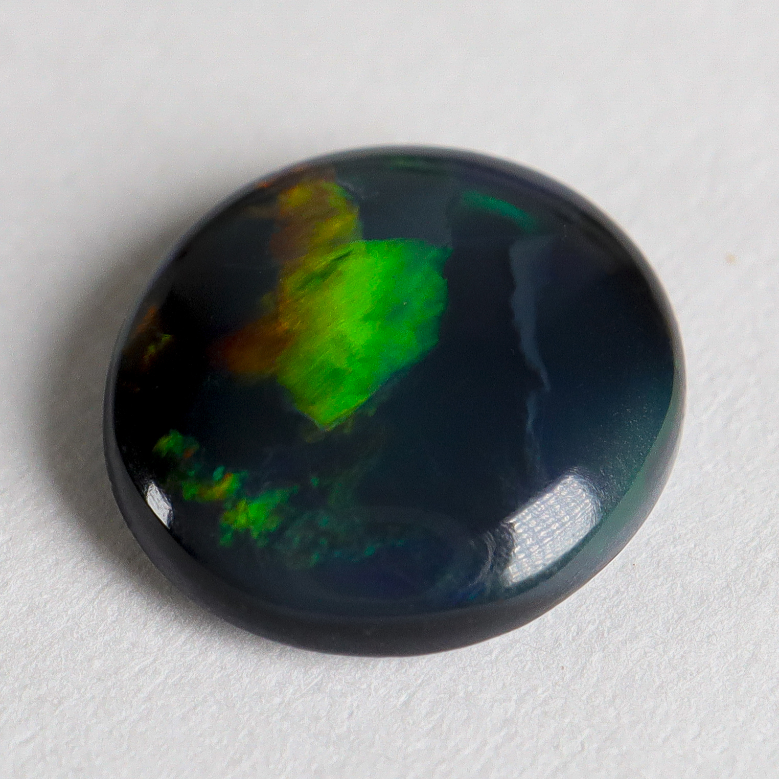Lightning Ridge Australia - Natural Black Opal - 0.65 cts - Image 4