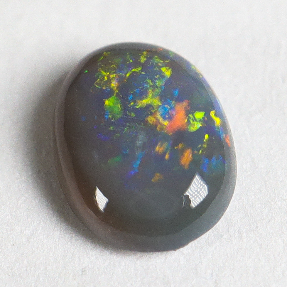 Natural Black Opal - Lightning Ridge Australia - 0.2 cts - Image 6