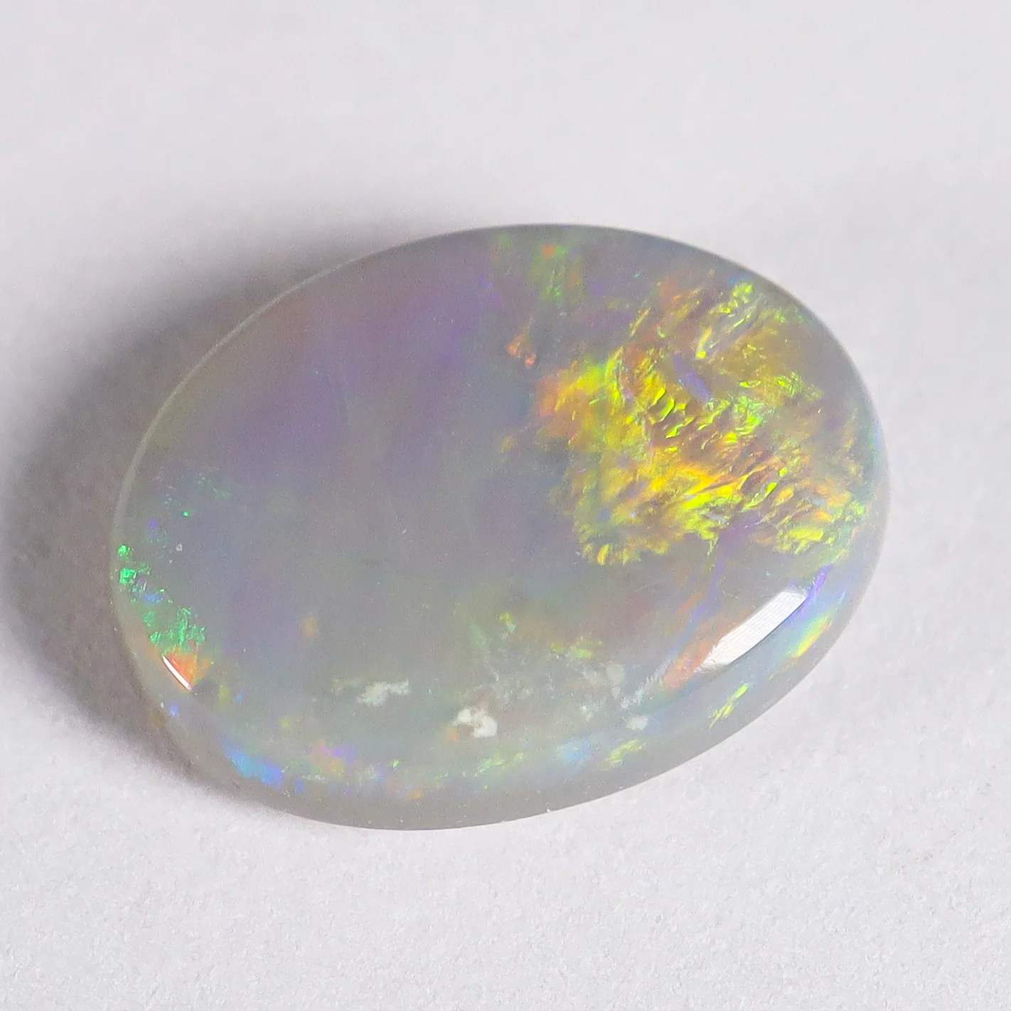 Natural Dark Opal - Lightning Ridge Australia - 0.76 cts - Image 7